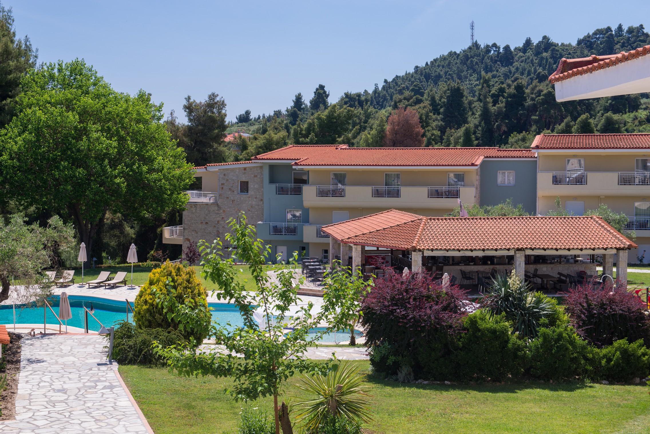 Alkion Hotel Kriopigi Exterior foto